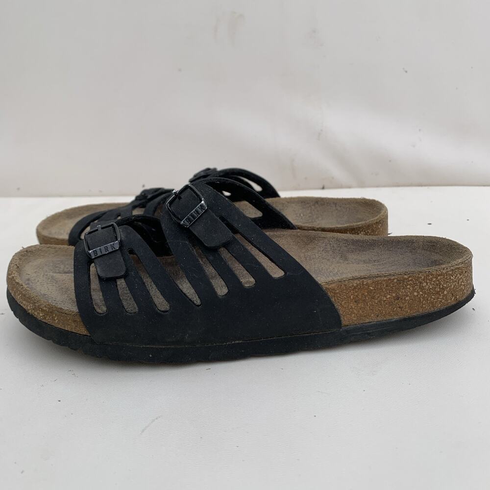 Birkenstock Sz 41 Womens 10 Men’s 8 Granada Sandals Black